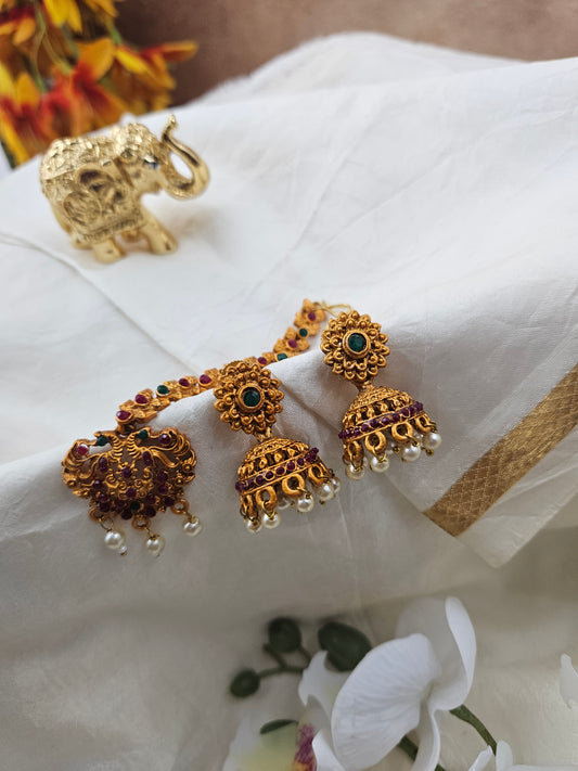 Jumka with mangtika Jm021