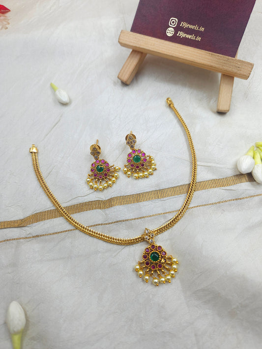 Gold alike flexible type attigai N1099